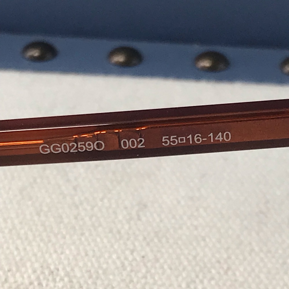 GUCCI Core Women's  Opticals GG0259O-002 - Picture 8 of 13
